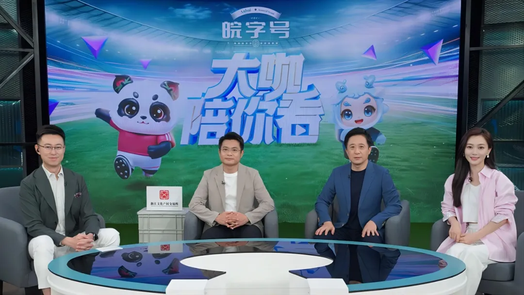 环球360做客央视《大咖陪你看》，，，，，，共话欧洲杯中的AI与能源新动向